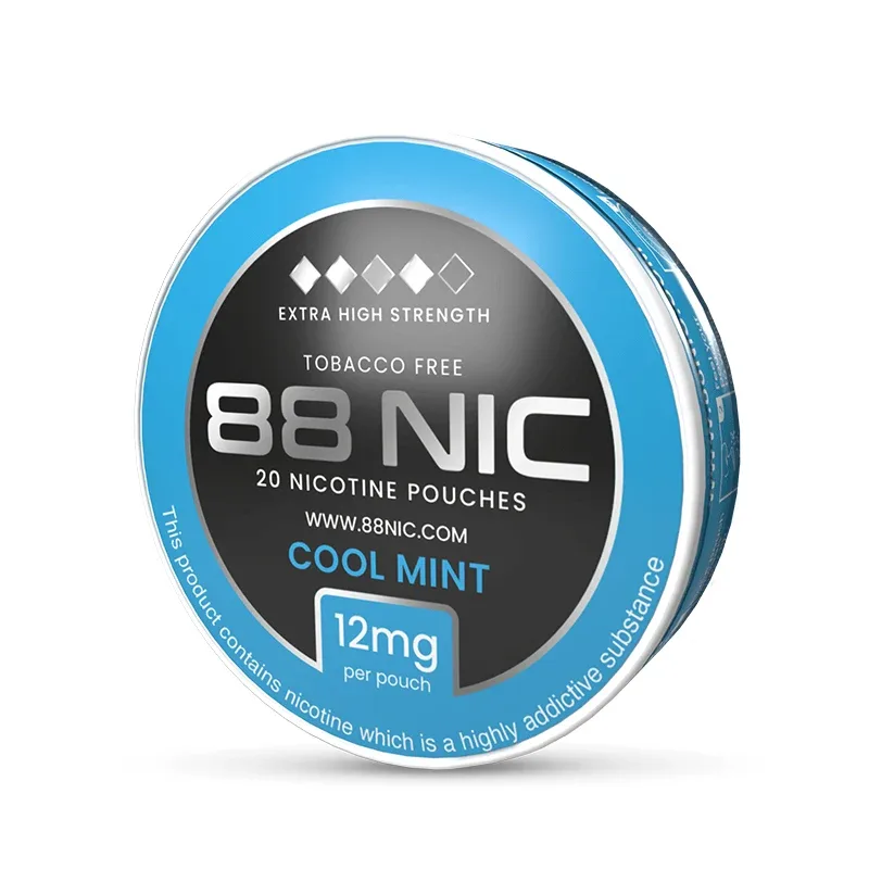 88 Nic Cool Mint Nicotine Pouches - Image 2