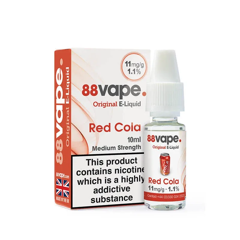 88Vape Original Cola 10ml E-Liquid - Image 2
