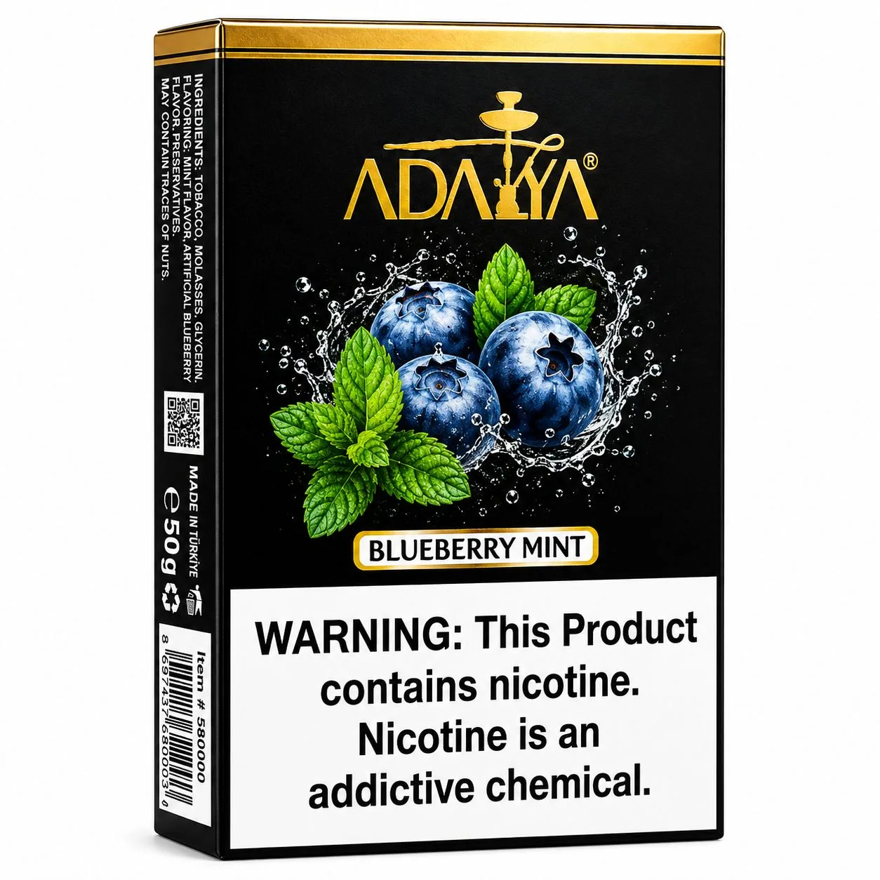 Adalya – Blueberry Mint 50G - Image 2