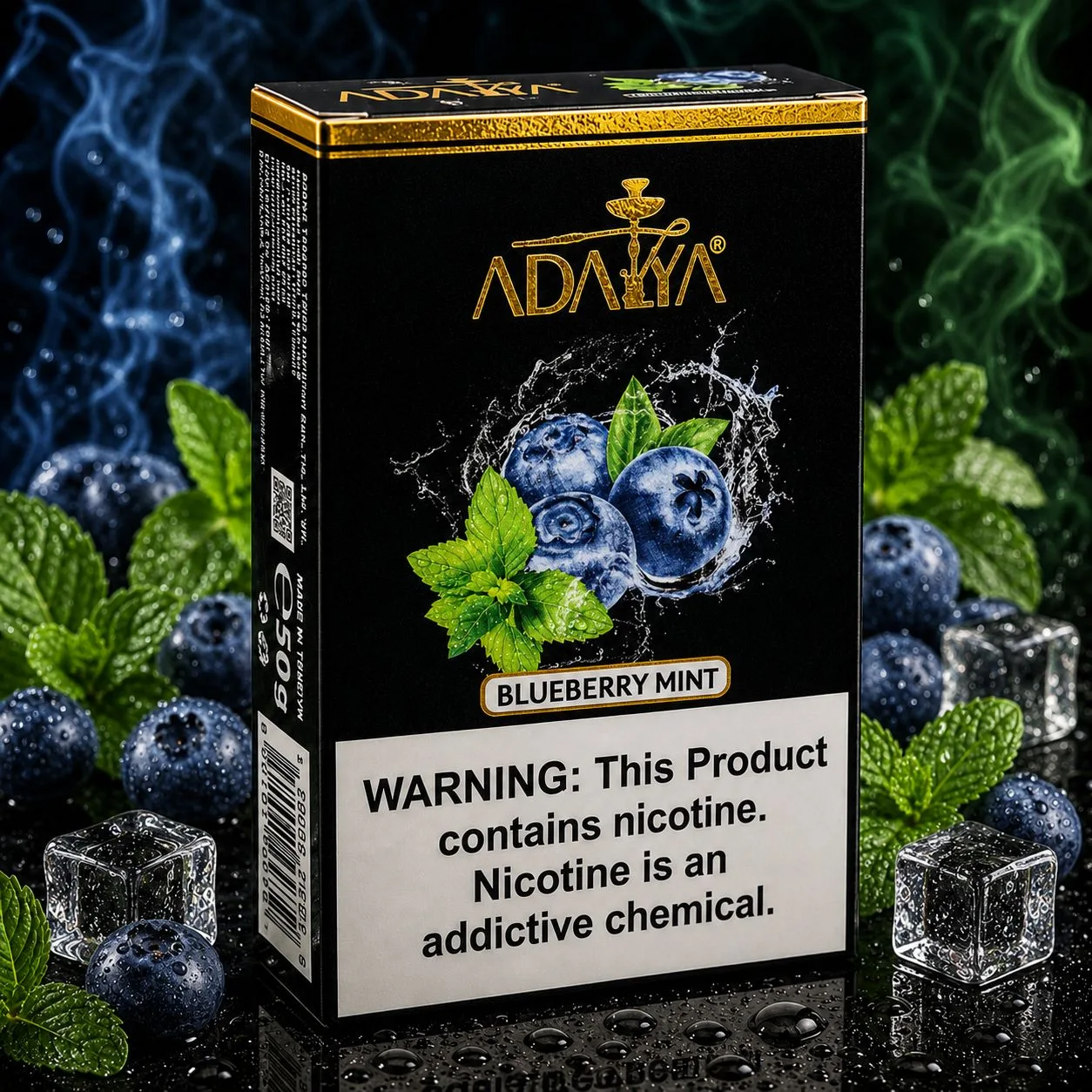 Adalya – Blueberry Mint 50G