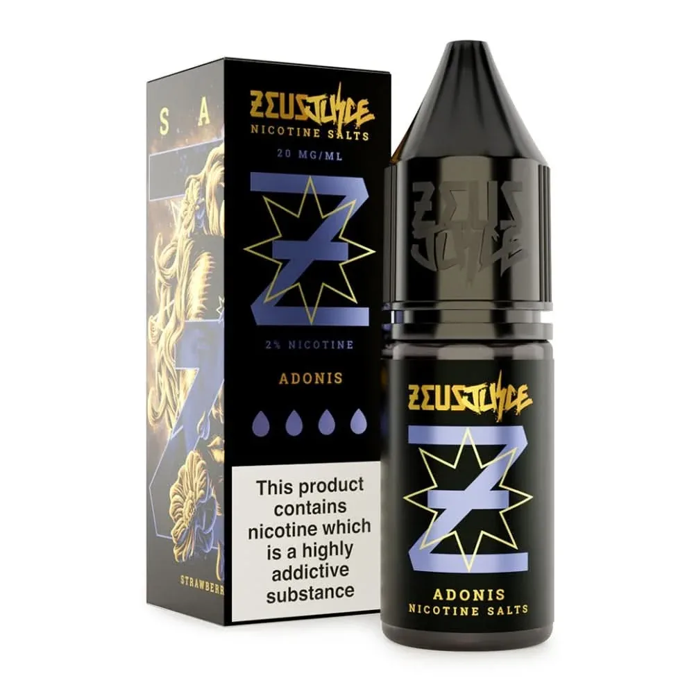 Adonis Nic Salt E-Liquid by Zeus Juice (10ml)