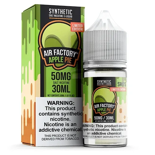 Air Factory Salts Synthetic - Limited Edition Apple Pie