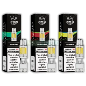 Al Fakher Crown Bar Pro Max 12K Refill Packs