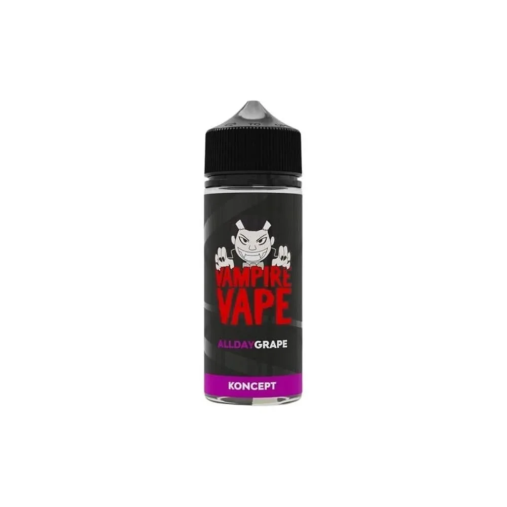All Day Grape Shortfill E-Liquid Koncept Series by Vampire Vape (100ml) - Image 2