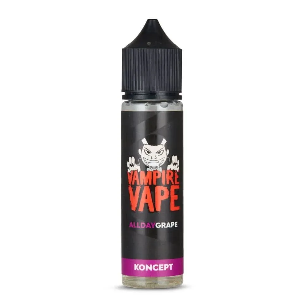 All Day Grape Shortfill E-Liquid Koncept Series by Vampire Vape (50ml) - Image 2