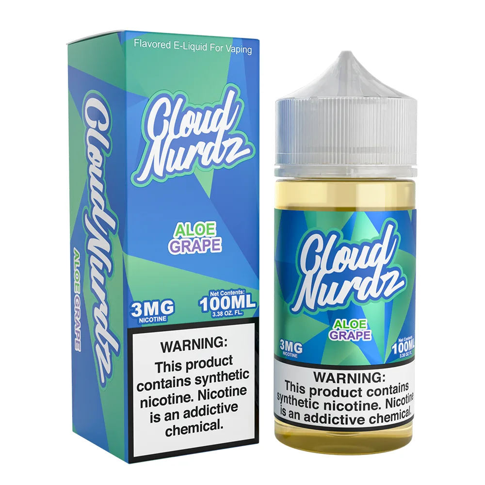 Aloe Grape Cloud Nurdz 100mL