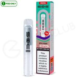 Apple Peach SKE Bar Prefilled Pod