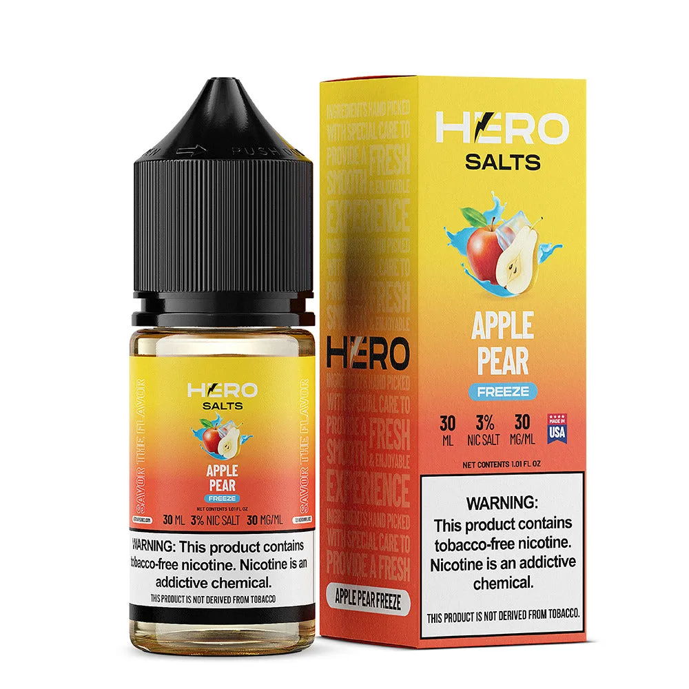 Apple Pear Freeze Hero Salts 30mL