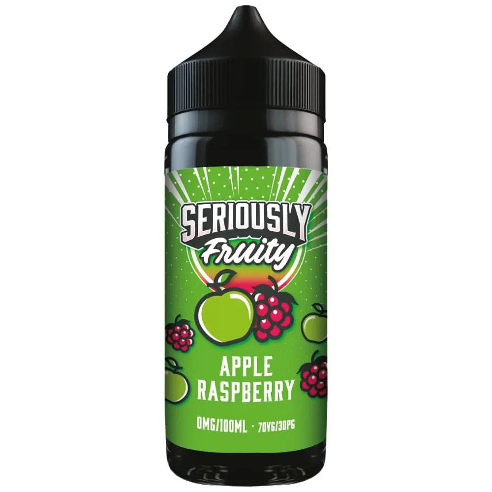 Apple Raspberry Shortfill E-Liquid Seriously Fruity Series by Doozy Vape Co (100ml)