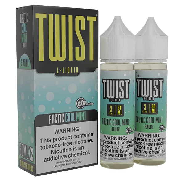 Arctic Cool Mint by Twist TFN Series (x2 60mL) 120mL