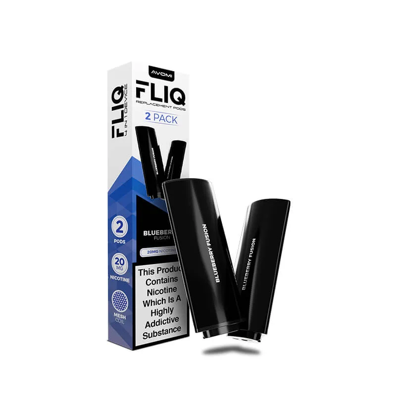 Avomi FLIQ Prefilled Vape Pods - Blueberry Fusion