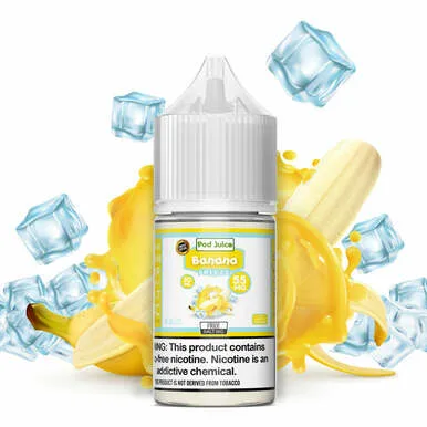 Banana Freeze Pod Juice TFN Salts 30mL