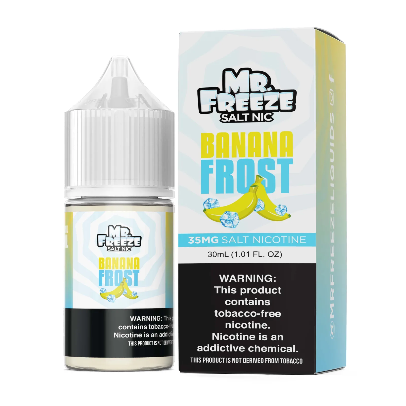Banana Frost Mr. Freeze Tobacco-Free Nicotine Salt Series 30mL