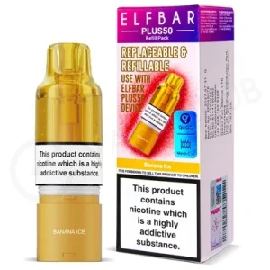 Banana Ice Elf Bar Plus Refill Pod