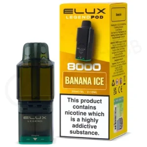 Banana Ice Elux Legend 8000 Prefilled Pod