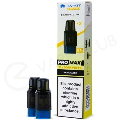 Banana Ice Hayati Pro Max S1 Refill Pod