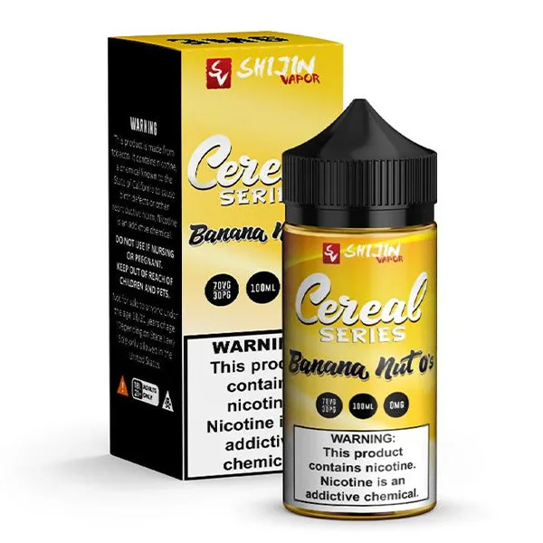 Banana Nut O's by Shijin Vapor Tasty O's Series 100ml