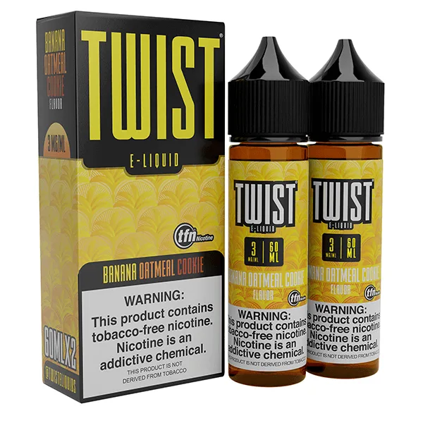 Banana Oatmeal Cookie by Twist TFN Series (x2 60mL) 120mL