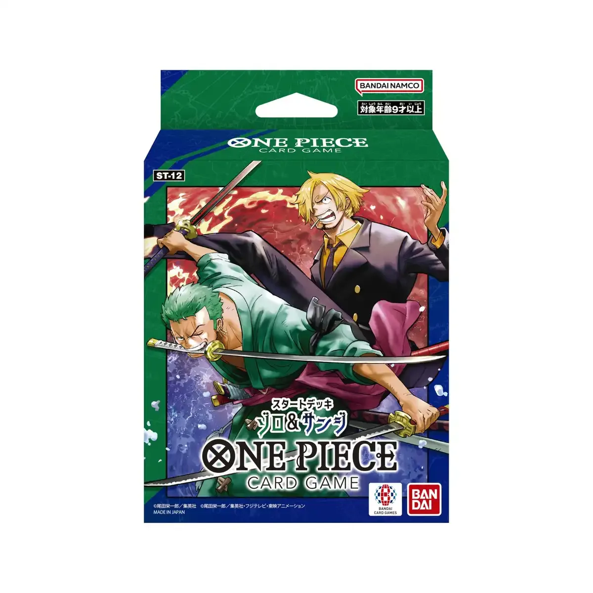 Bandai One Piece Card Game Zoro & Sanji Start Deck ST-12