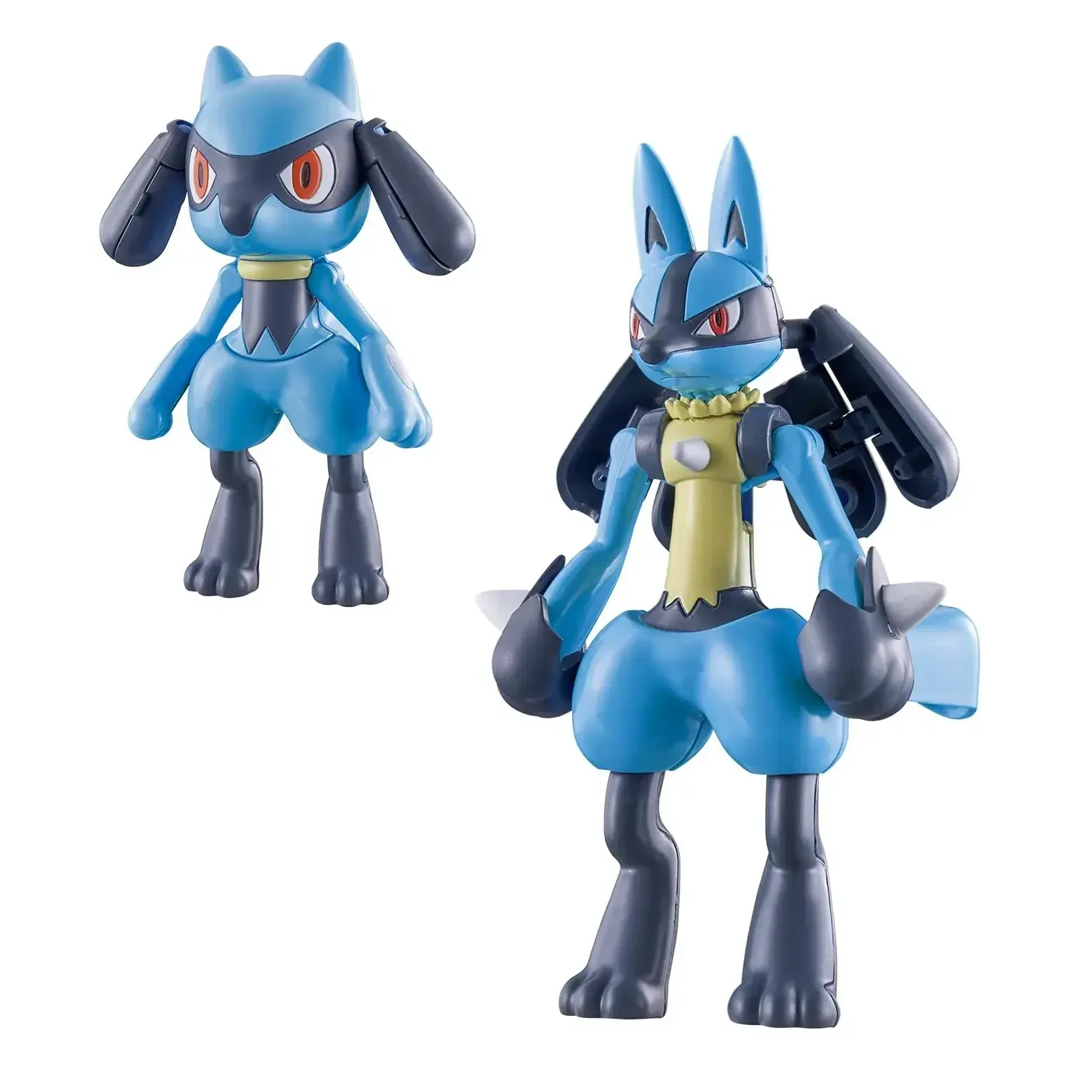 Bandai Pokemon Change Riolu Lucario Figure Collectible Ages 6+