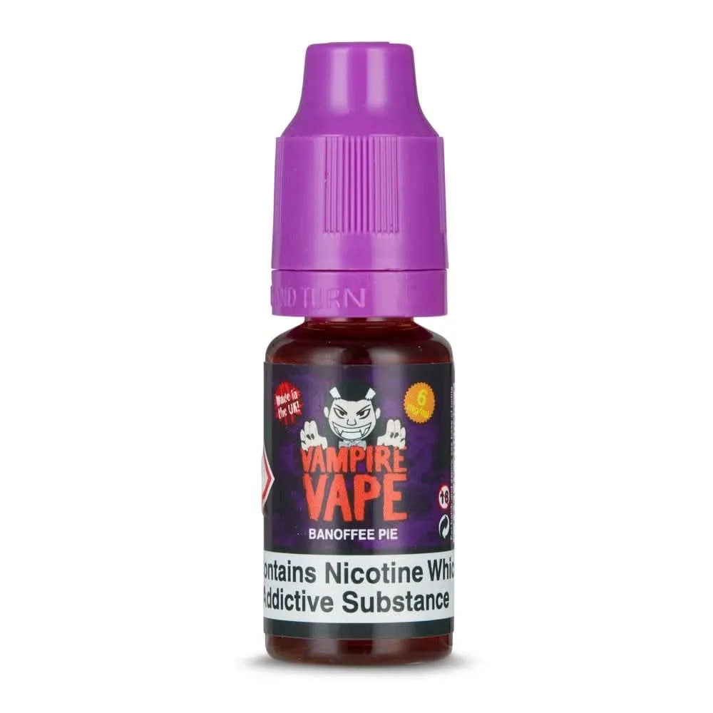 Banoffee Pie E-Liquid by Vampire Vape (10ml)