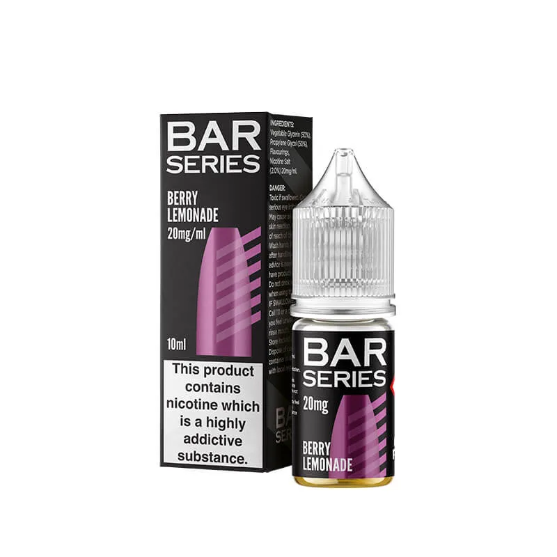 Bar Series Berry Lemonade 10ml Nic Salt E-Liquid - Image 2