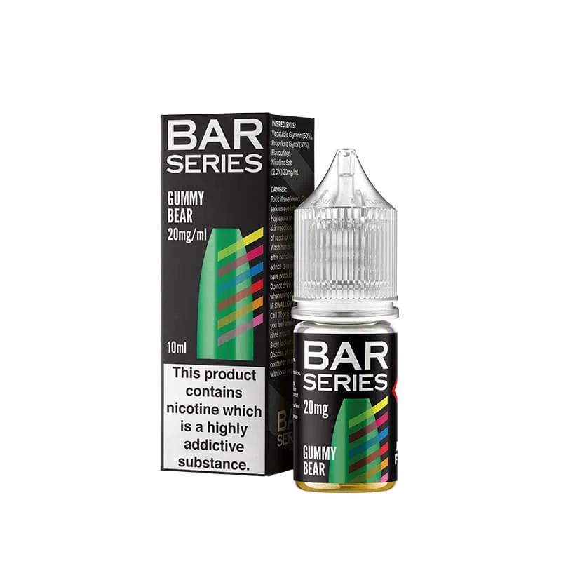 Bar Series Gummy Bear 10ml Nic Salt E-Liquid - Image 2