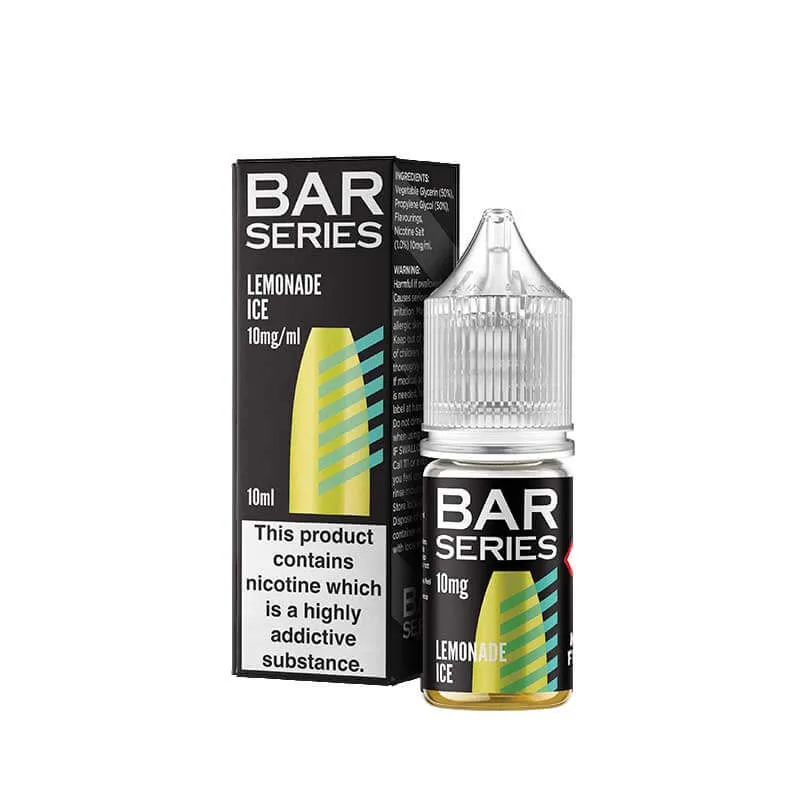 Bar Series Lemonade Ice 10ml Nic Salt E-Liquid - Image 2