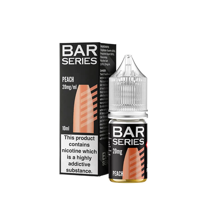 Bar Series Peach 10ml Nic Salt E-Liquid - Image 2