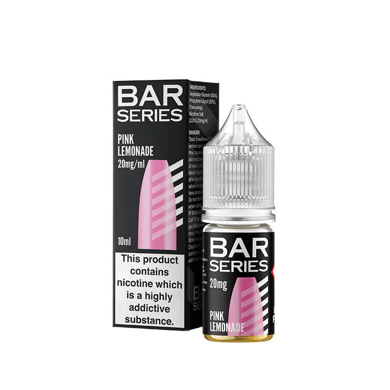 Bar Series Pink Lemonade 10ml Nic Salt E-Liquid - Image 2