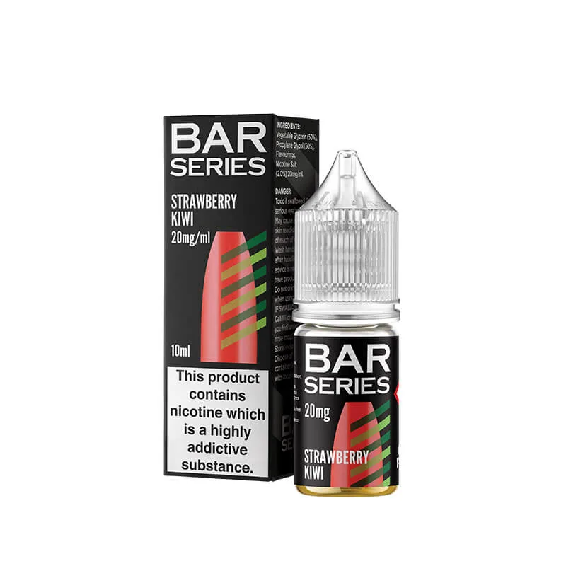 Bar Series Strawberry Kiwi 10ml Nic Salt E-Liquid - Image 2
