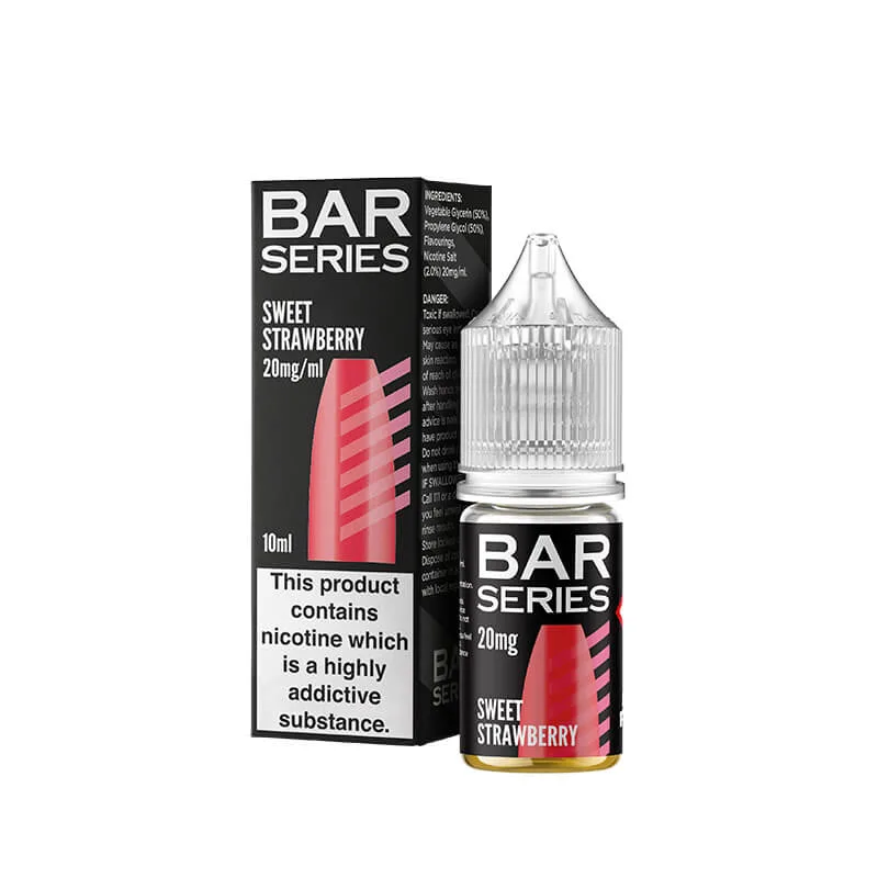 Bar Series Sweet Strawberry 10ml Nic Salt E-Liquid - Image 2