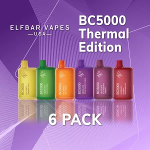 BC5000 Thermal Edition Vape – 6 Pack