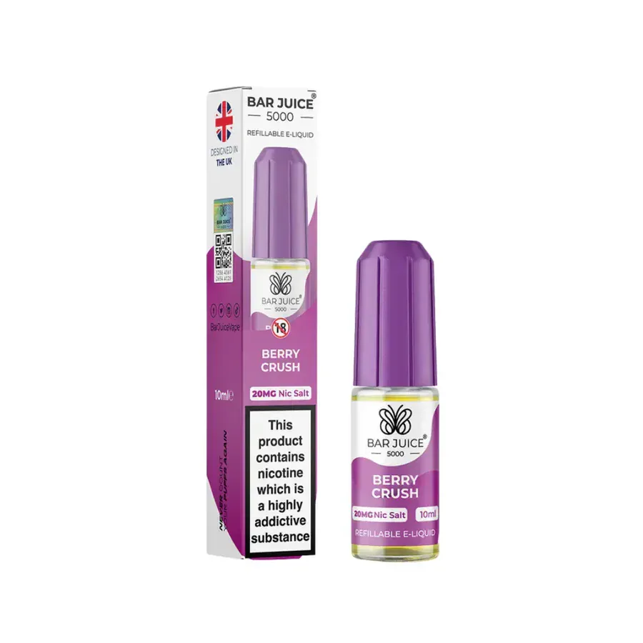 Berry Crush Nic Salt By Bar Juice 5000