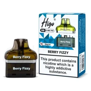Berry Fizz Higo BB 4000 Refill Pods