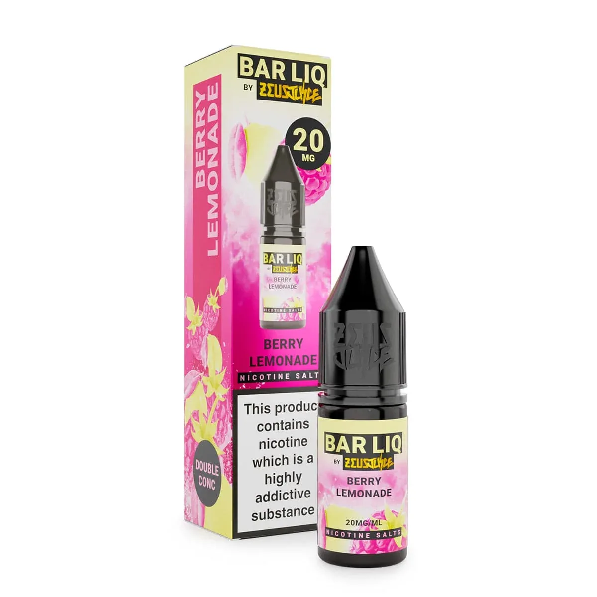 Berry Lemonade Nic Salt Bar Liq By Zeus Juice