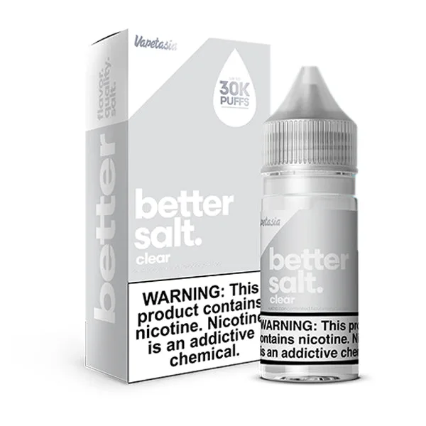 Better Salt Clear Vapetasia 30mL