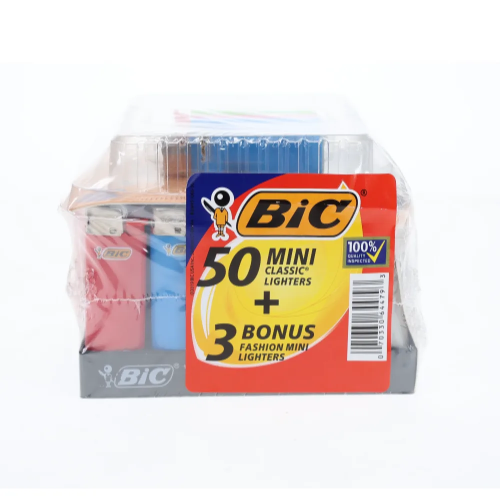 BIC DSPLY Mini Lighter 50 pc