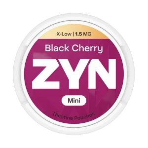 Black Cherry ZYN Nicotine Pouches (15 pouches/box) 1.5mg