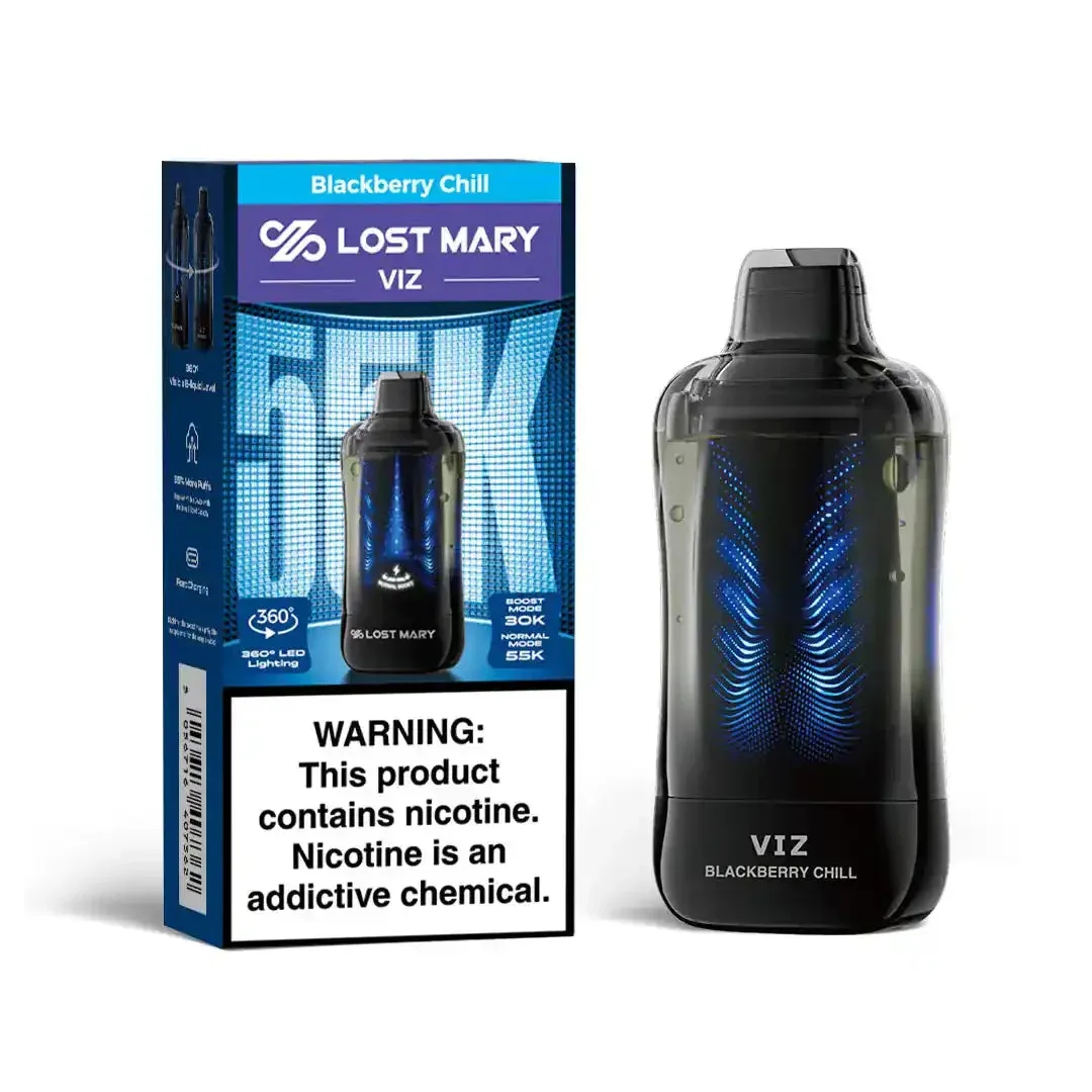 Blackberry Chill - Lost Mary VIZ 55k Disposable Vape