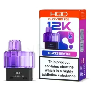 Blackberry Ice HQD Glow Pro 12K Refill Pod