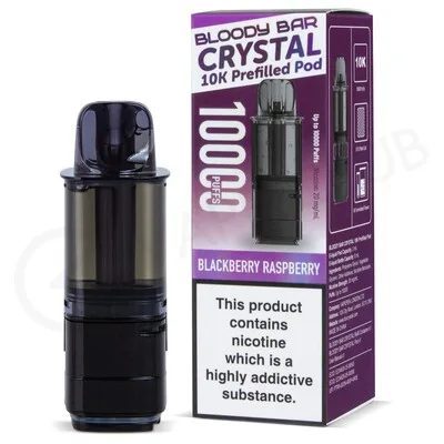 Blackberry Raspberry Bloody Bar Crystal 10K Refill Pod