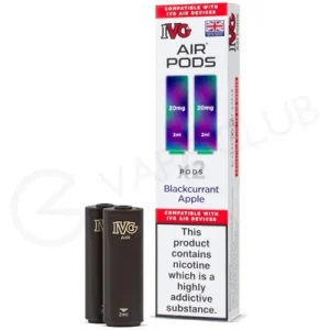 Blackcurrant Apple IVG Air Prefilled Pod