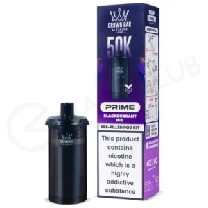 Blackcurrant Ice Al Fakher 50K Hypermax Prime Refill Pod
