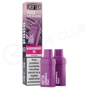 Blackcurrant Ice Drifter Poco Pro Prefilled Pods