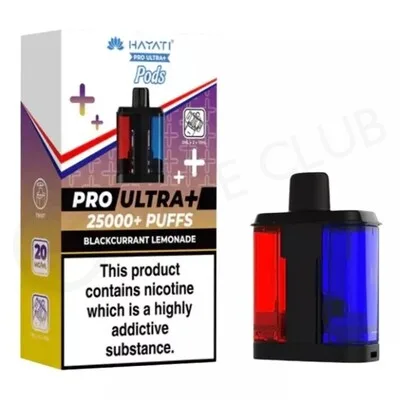 Blackcurrant Lemonade Hayati Pro Ultra Plus Refill Pod
