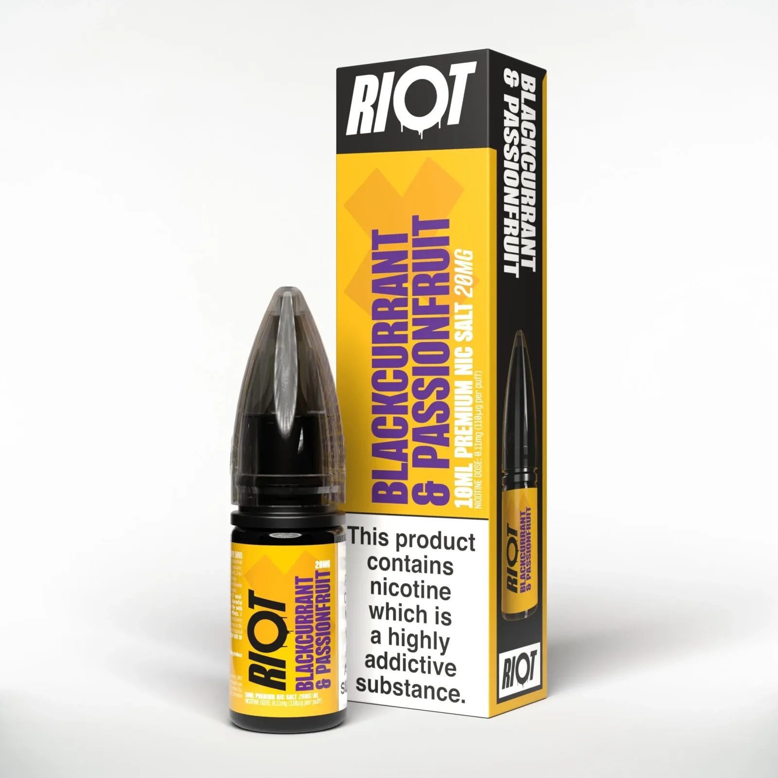 Blackcurrant Passionfuit By Riot Squad X Nic Salts