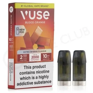 Blood Orange Vuse Extra Intense Prefilled Pods