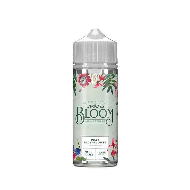 Bloom Pear Elderflower 100ml Shortfill