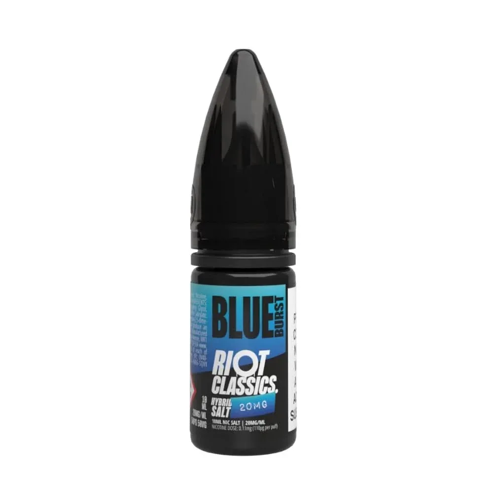 Blue Burst Hybrid Salt E-Liquid by Riot Squad (10ml)